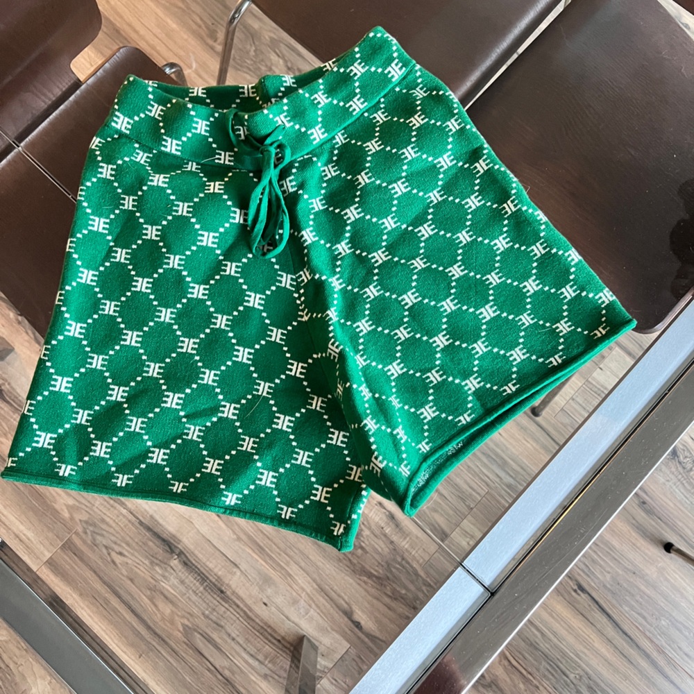 Emerald High Waist Women's Shorts